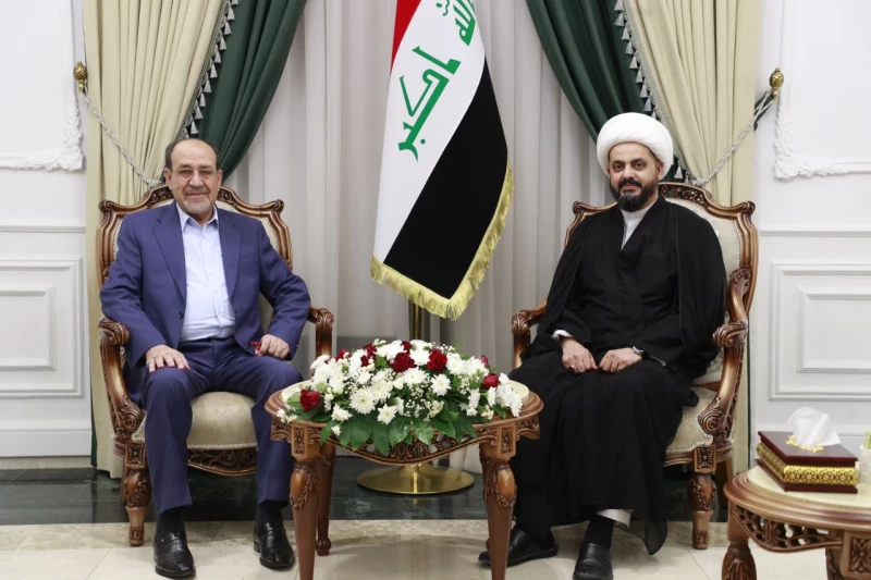 الخزعلي والمالكي يبحثان الانتخابات و"مستقبل العراق"